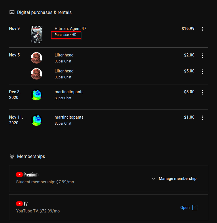 Take note of the fact that it is labeled as HD, that will come up later.