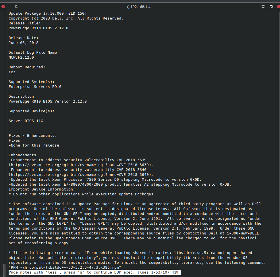 update tool